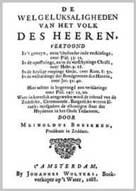 Meinoldus Boeseken | De Welgelukzaligheden van het volk des Heeren