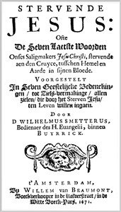 Wilhelmus Smetterus | Stervende Jesus