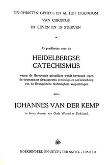 De Christen geheel en al het Eigendom van Christus | Johannes van der Kemp