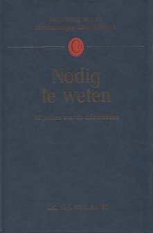 Nodig te weten | ds. G.J. van Aalst