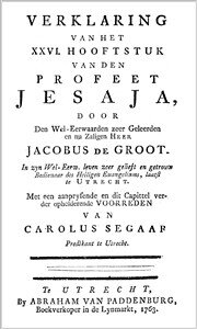 Jacobus de Groot | Jesaja XXVI