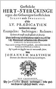 Johannes Martinus | Geestelicke Hert-sterckinge
