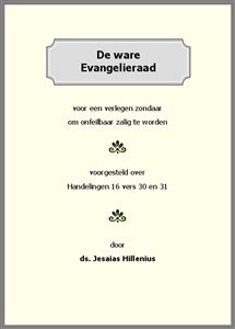 Jesaias Hillenius | De ware Evangelieraad