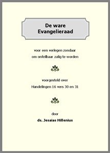 Jesaias Hillenius | De ware Evangelieraad