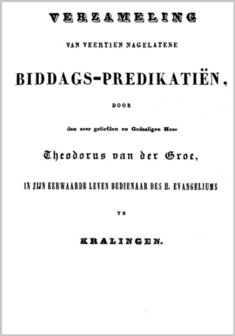 Veertien biddagpreken | Theodorus van der Groe