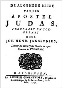Johannes Henricus Janssonius | De Algemeene Brief van Judas + Het heuchklyk gezicht van den Profeet Zacharias