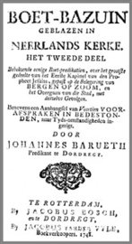 De Boet-Bazuin geblazen