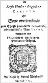 De eerste Bloedts-druppelen Christi