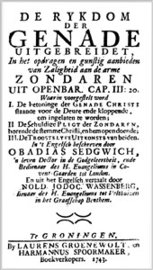 De Rykdom der genade