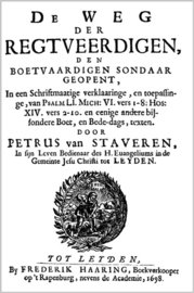 De Weg der Regtveerdigen