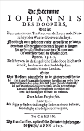 De stemme Johannes des Doopers