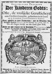 Geestelycke Tryumphe der Kinderen Godts