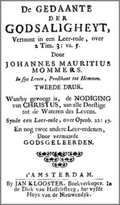 De gedaante der godsaligheyt